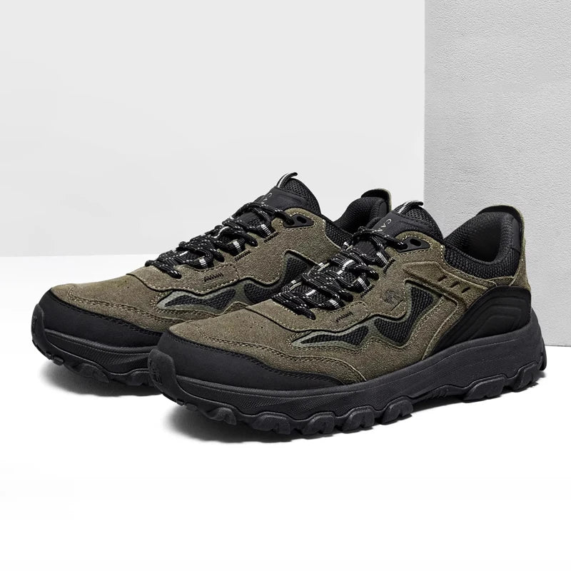 GOLDEN CAMEL Men's Hiking Shoes Wear-resistant Non-slip Outdoor Sneakers Comfortable Casual Sports Shoes for Men 2025 Autumn New
