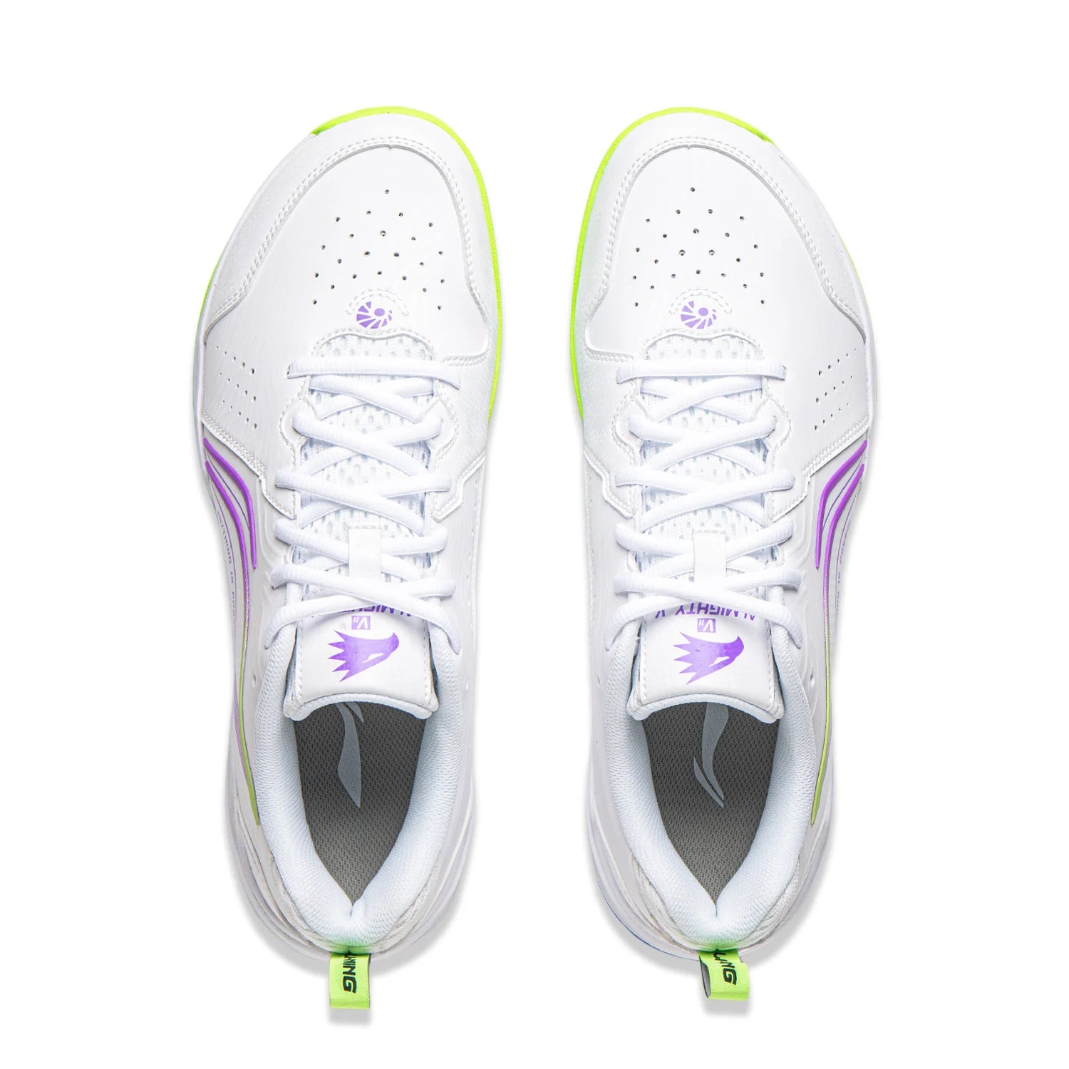 Li-Ning Unisex ALMIGHTY V 2.0 Badminton Shoes NON-MARKING Cushion LiNing Wearable Anti-Slippery Sneakers AYTU001