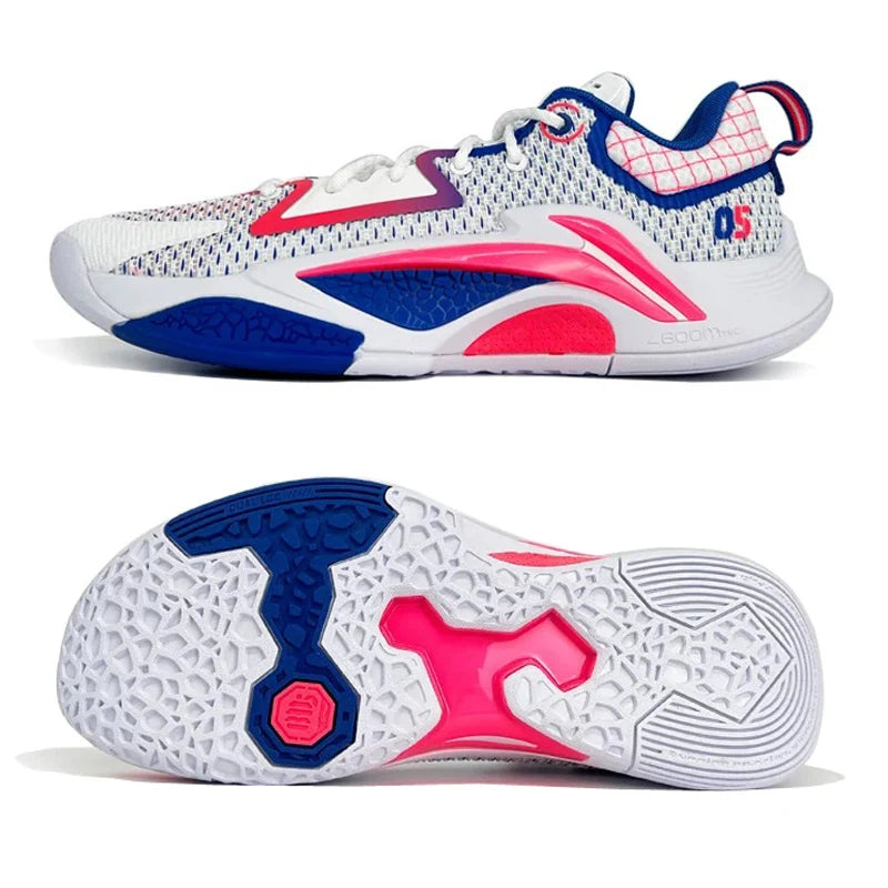 Li-Ning Men BAD5 DOMINATOR I Outdoor Basketball Shoes BOOM Cushion Stable Support LiNing Wearable Sport Shoes ABFV003