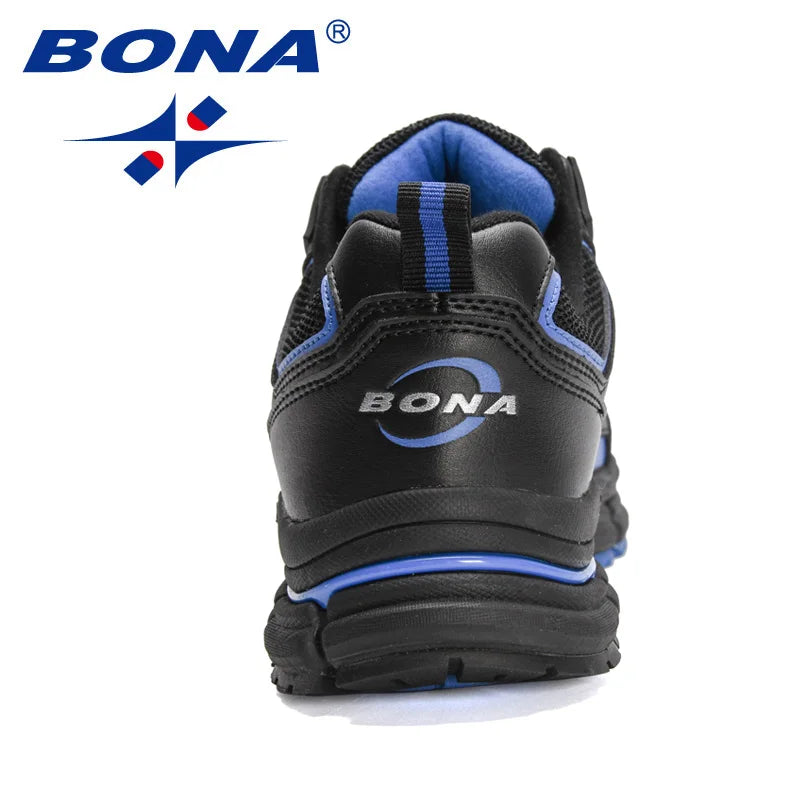 BONA  New Designers Running Shoes Breathable Outdoor Sports Shoes Women Lightweight Sneakers Ladies Comfort Athletic Shoes