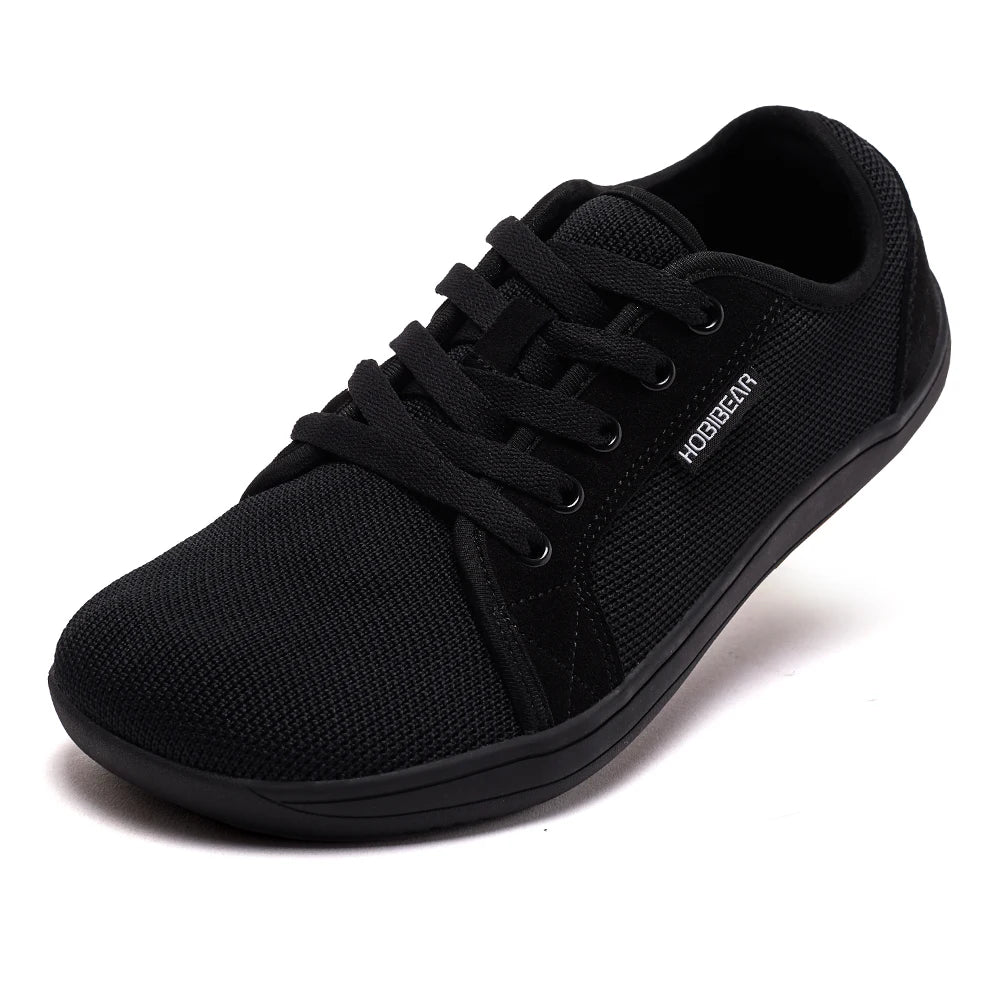 HOBIBEAR Unisex Wide Toe Barefoot Shoes for Men Women Outdoor Trail Running Minimalist Walking Shoes Lightweight and Breathable