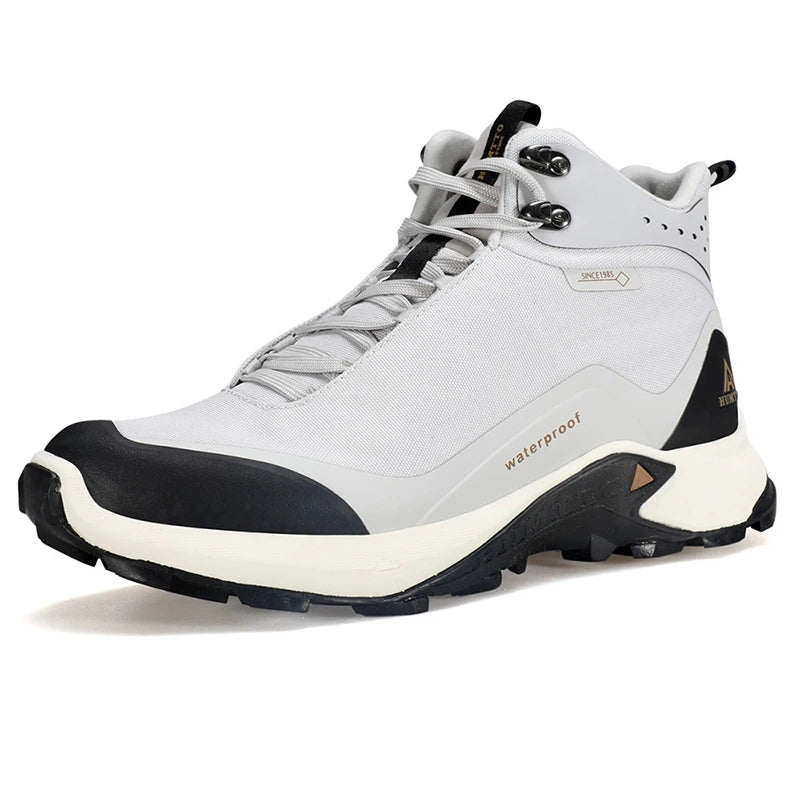 Chaussures de randonnée HUMTTO pour hommes, bottes de randonnée professionnelles pour l'escalade, le camping, la montagne, la chasse et le sport