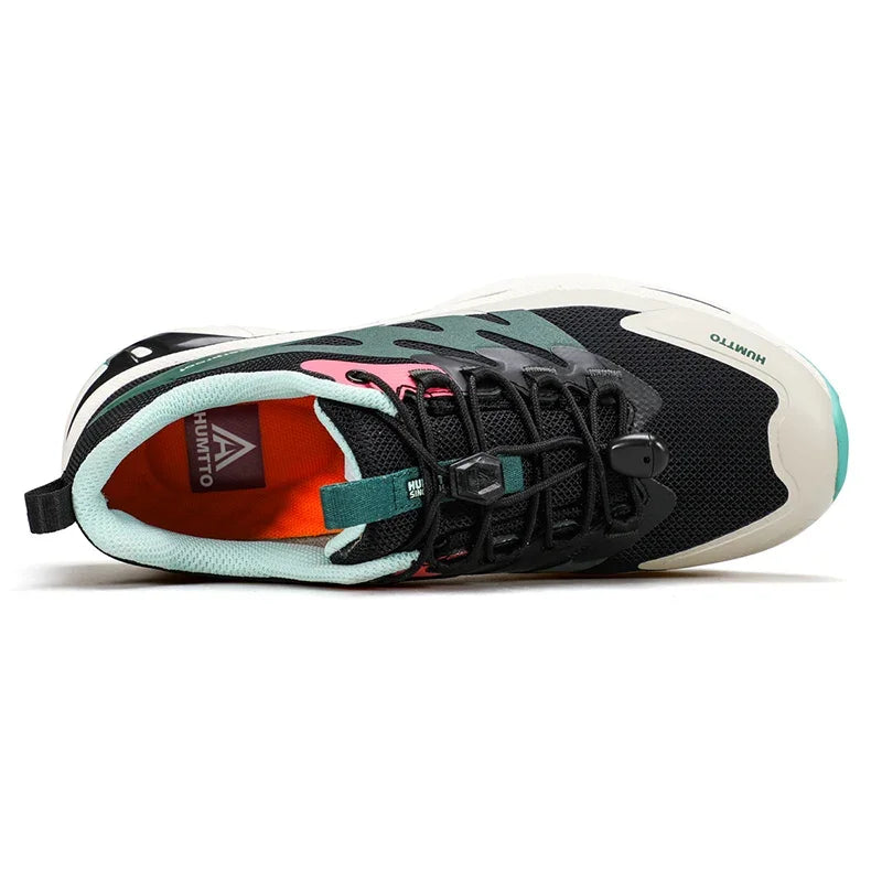 HUMTTO Women Running Shoes Ladies Gym Black Trainers Breathable Sneakers for Woman Luxury Designer Marathon Women's Sports Shoes