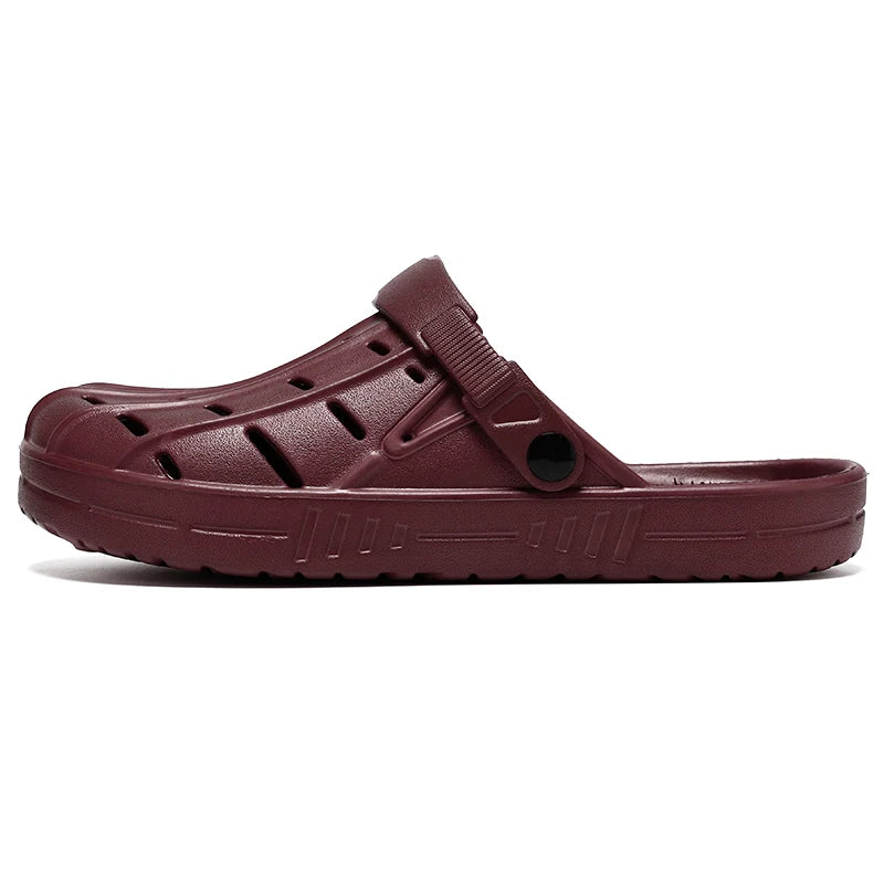 Sandales en caoutchouc pour hommes, sabots, chaussures de plage et de jardin pour pieds larges, grandes tailles 50, 51, 52, 53, 54, 55, 56, 57, 58