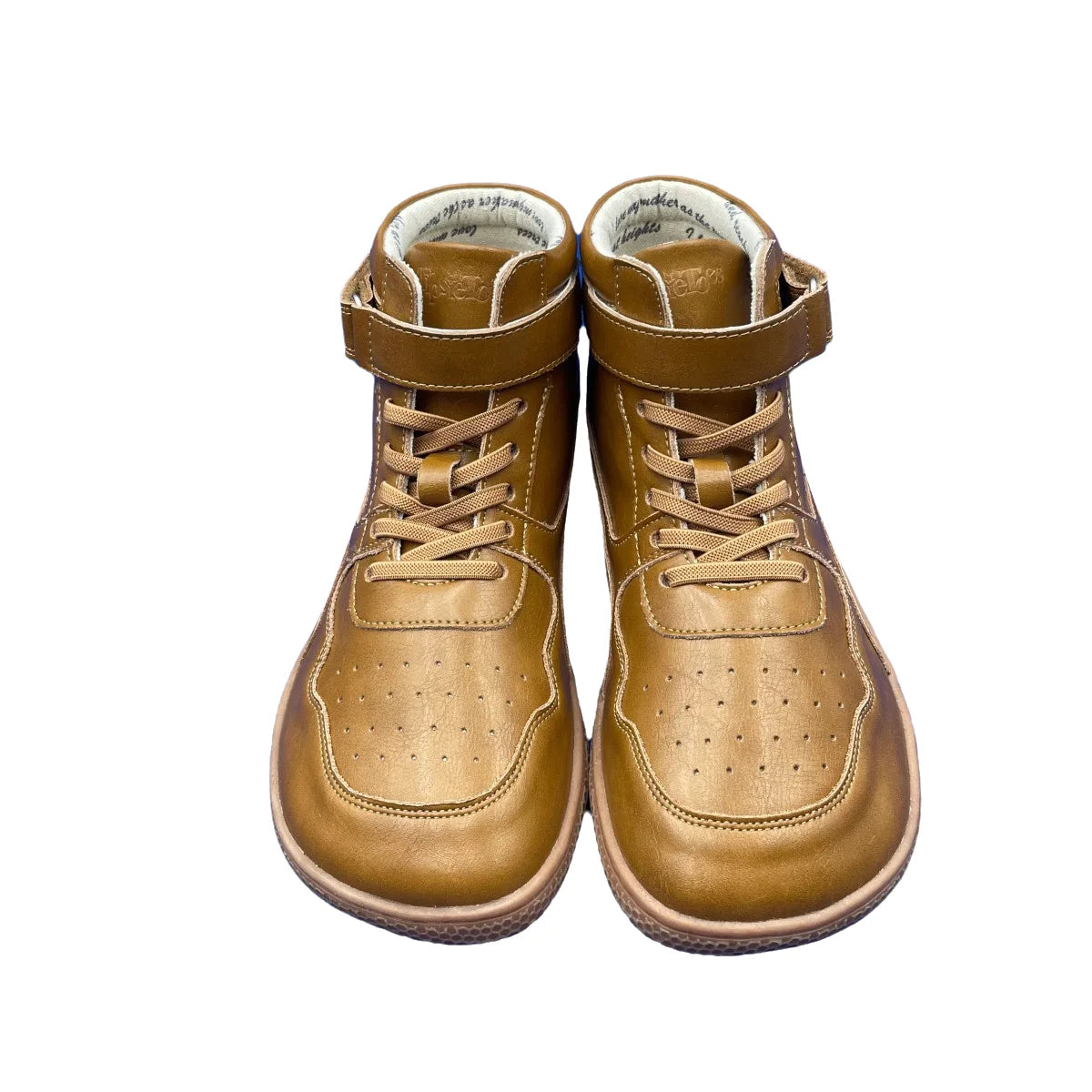 Tipsietoes Barefoot Genuine Leather New Spring Boots For Women Men Flat Soft Zero Drop Sole Wider Toe Box Flexible Light Weight