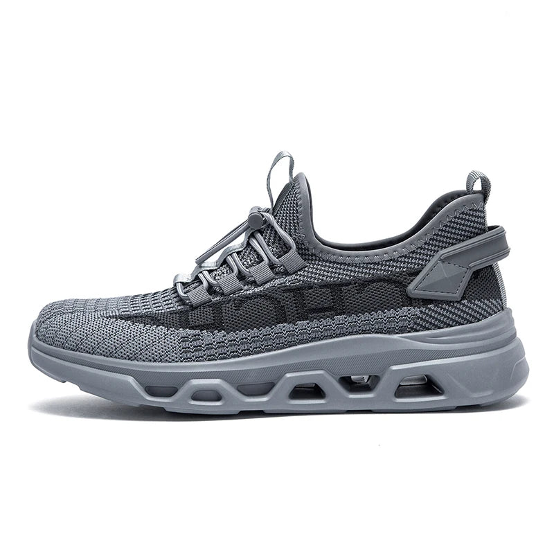 Men's Sneakers Lightweight Breathable Mesh Running Shoes Outdoor Casual Athletic Sneakers Lace Up Design Brand New Products