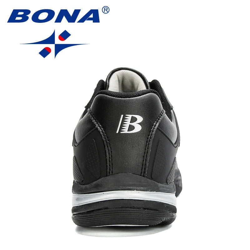 BONA New Designers Table Tennis Shoes Men Indoor Sports Shoes Badminton Sneakers Breathable Sport Footwear Mansculino Comfy
