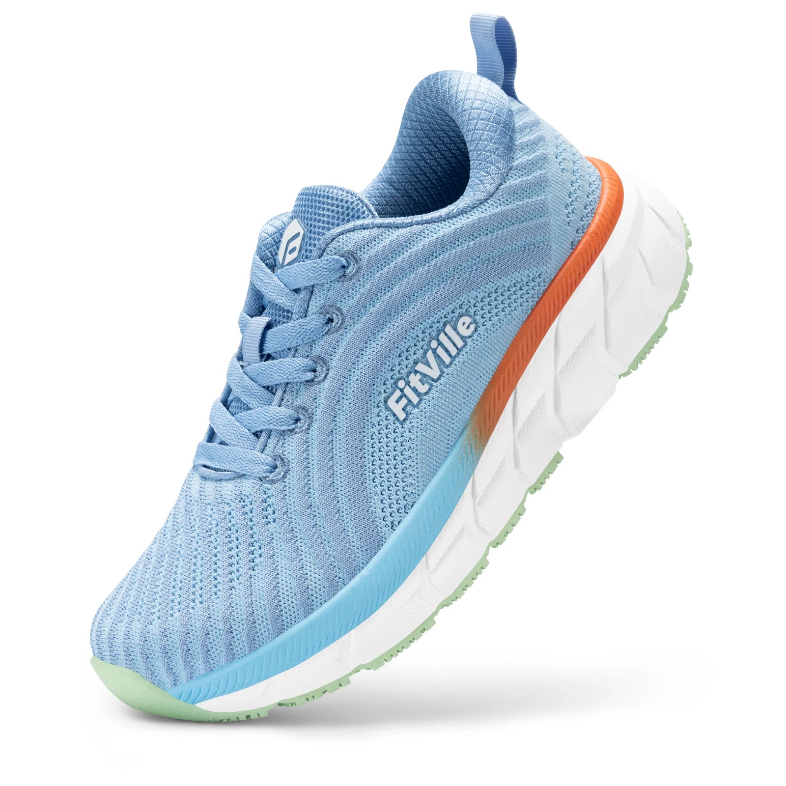 FitVille Wide Toe Box Shoes For Women Breathable Extra Wide Running Shoe Lightweight for Swollen Feet with Cushioned Relief Pain