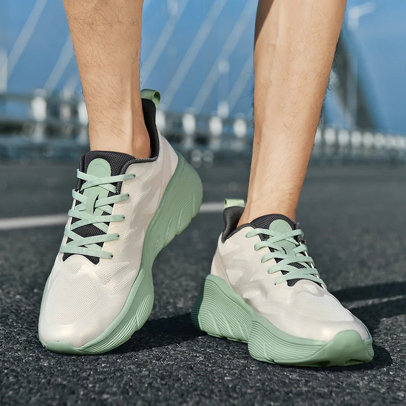 STRONGSHEN Luxury Brands Men Running Shoes Chunky Sneakers Basketball Shoes Hiking Walking Shoes Unisex Women Sneakers Plus Size