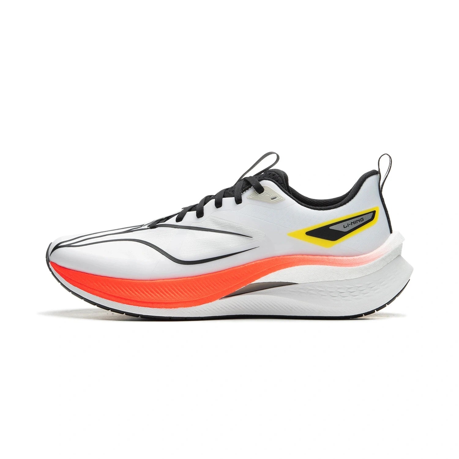 Li-Ning Men RED HARE 7 PRO Racing Running Shoes BOOM Cushion Stable Sport Shoes Breathable Wearable Light Sneakers ARPU007