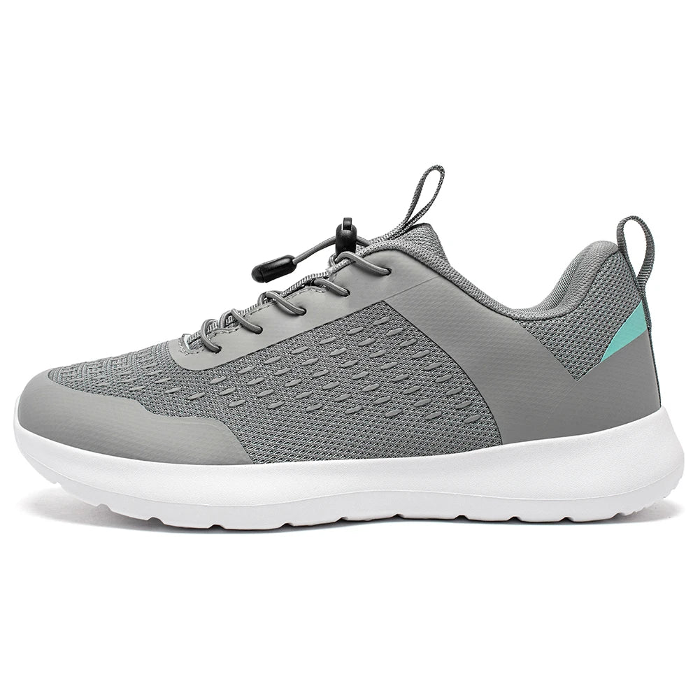 HOBIBEAR Wide Toe Running Shoes for Men Women Elastic Band Non Slip Sneakers Comfortable Walking Shoes