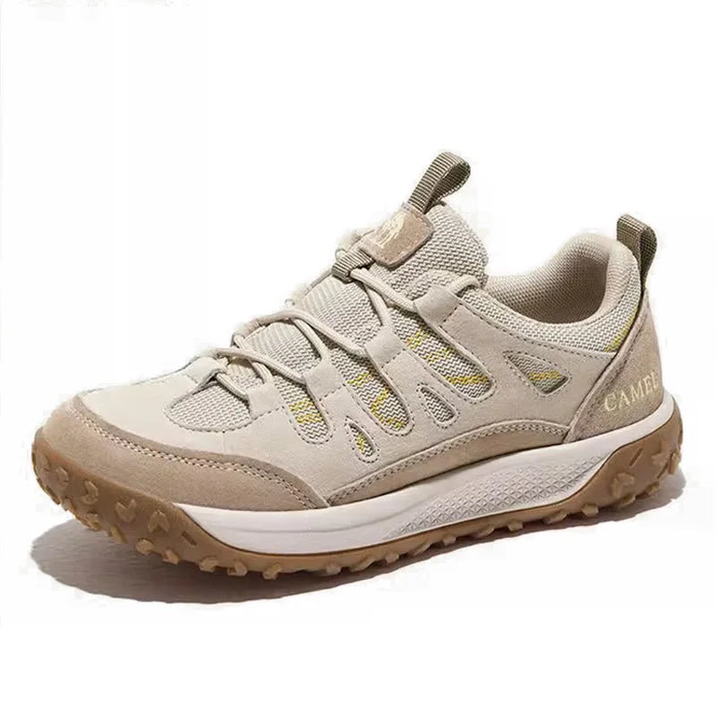 GOLDEN CMAEL Women's Hiking Shoes Waterproof Non-slip Woman Sneakers Outdoor Sports Trekking Shoes for Women 2023 Autumn New