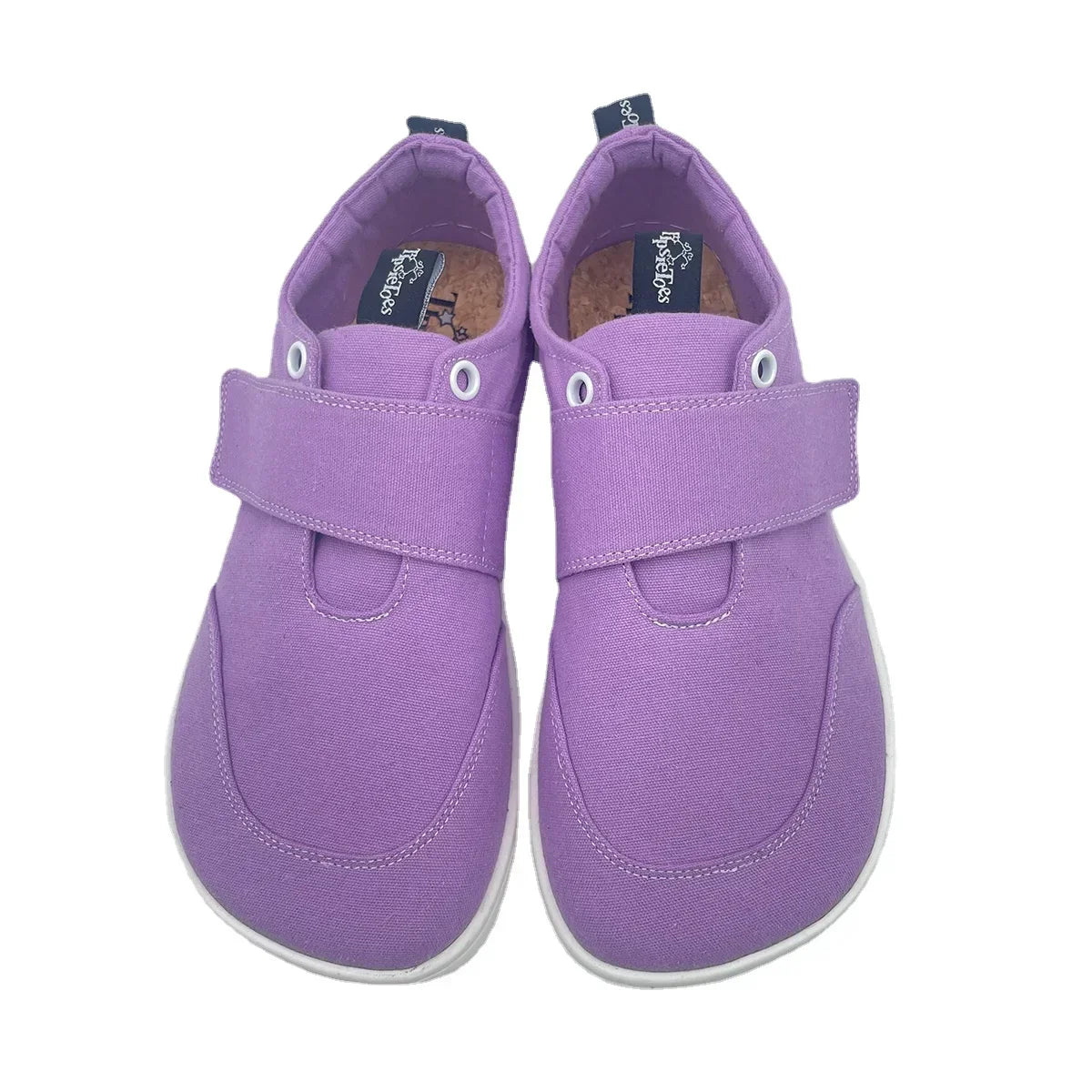 Tipsietoes 2025 Natural 100% Cotton Canvas Barefoot Women With Flat Soft Zero Drop Sole Wider Toe Box Light Weight Minimalist