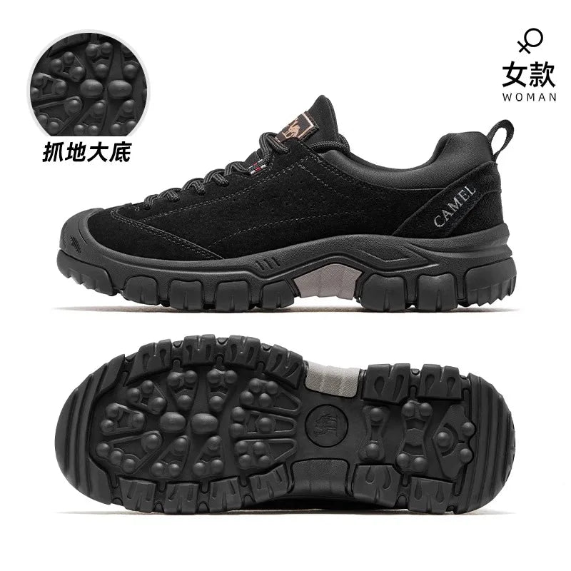 GOLDEN CAMEL Hiking Shoes Women and Men Lightweight Breathable Outdoor Trekking Trail Shoes for Women Mountaineering Clearance