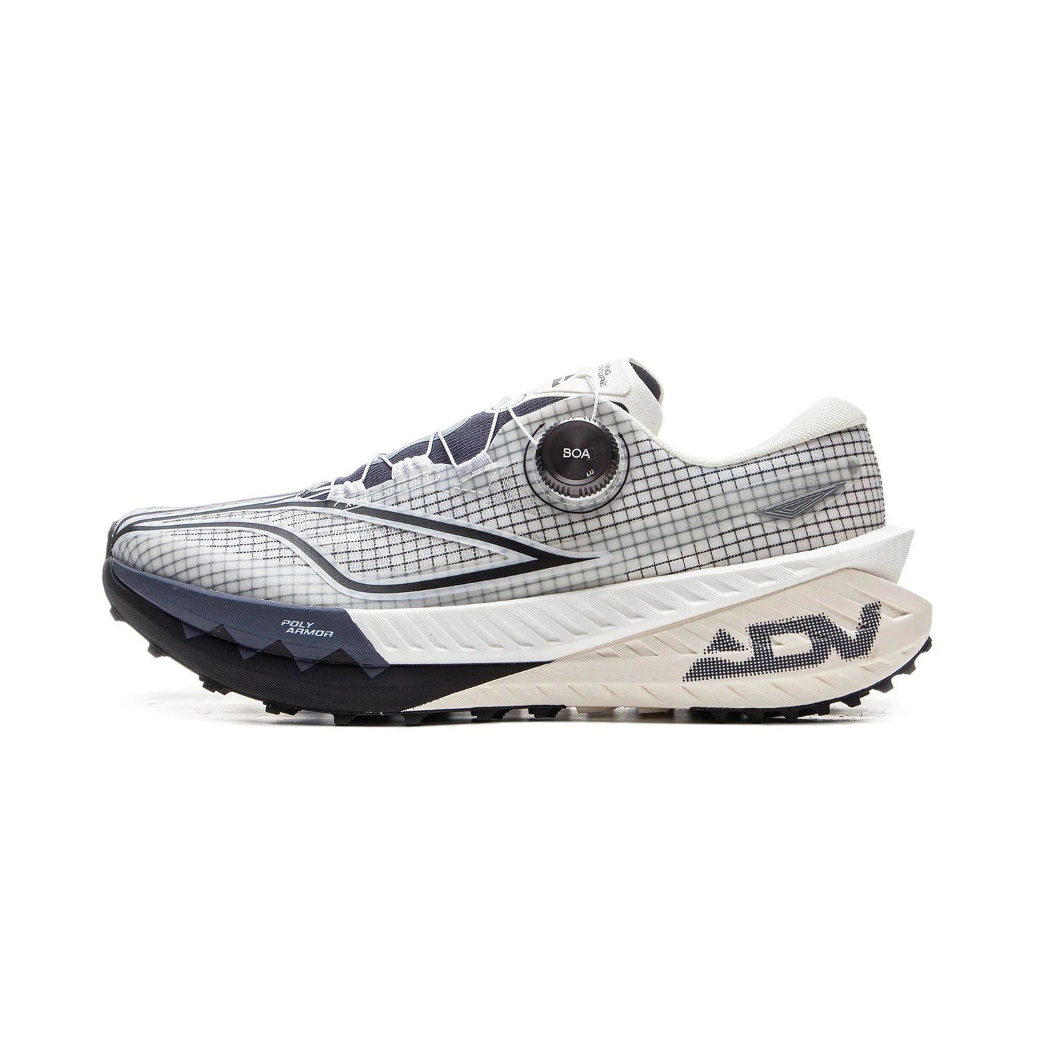 Li-Ning Men DI LU PRO V2 Trail Running Shoes BOOM Cushion CARBON-FIBER PLATE Reflective LiNing Wearable Sneakers ARNV003
