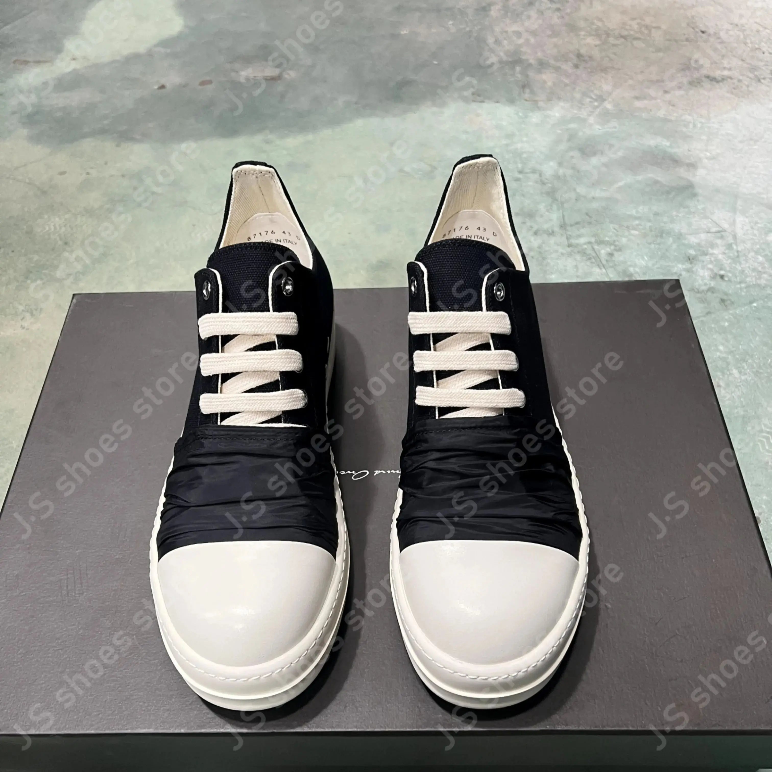 Ro Retro Classic Black Canvas Low Top Shoes Sneaker Men Shoe Black Pleated Cloth Lace Up Women Casual Sneakers