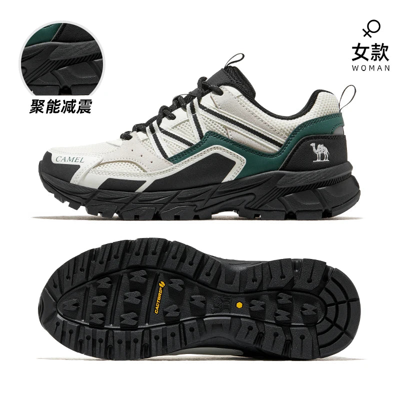 GOLDEN CAMEL Hiking Shoes Women and Men Sports Shoes Anti-slip Lightweight Professional Outdoor Climbing Shoes for Men Autumn