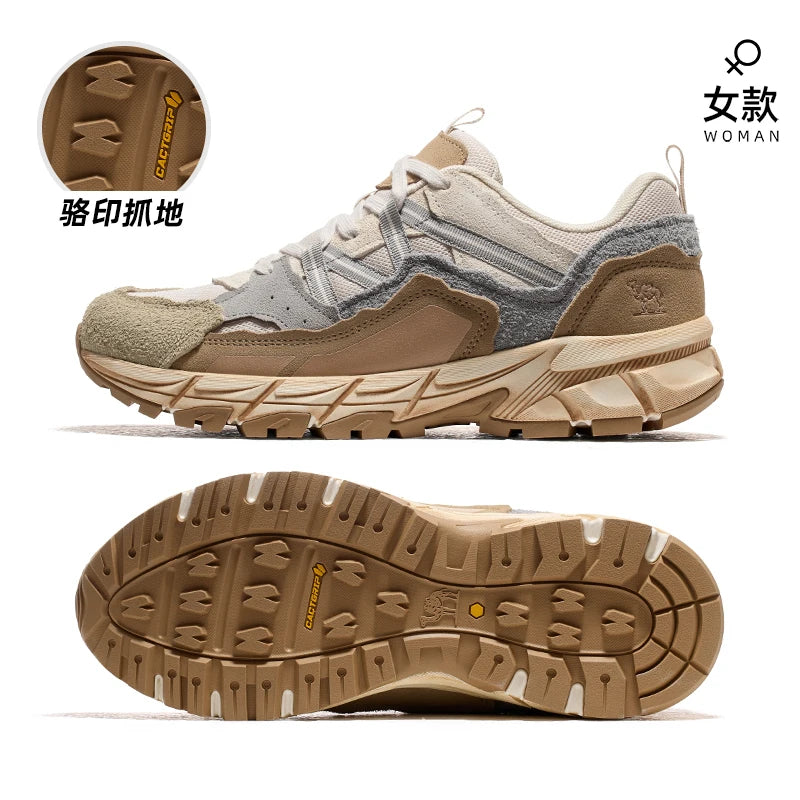 GOLDEN CAMEL Hiking Shoes Women and Men Sports Shoes Anti-slip Lightweight Professional Outdoor Climbing Shoes for Men Autumn