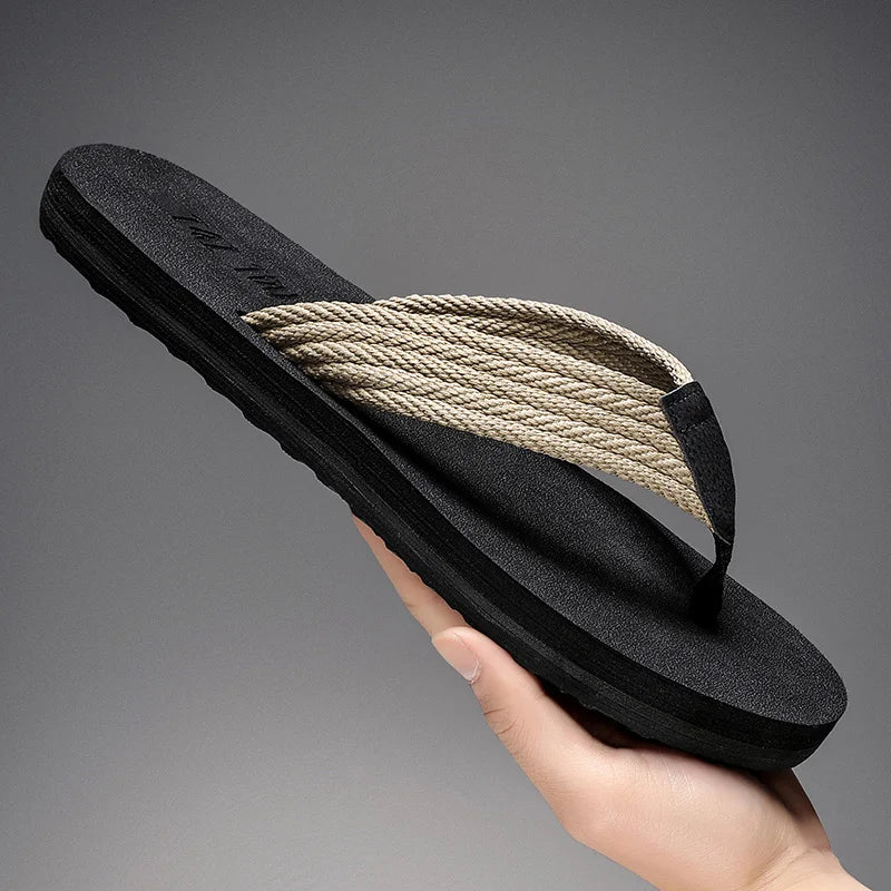 Tongs pour hommes, grandes tailles 49, 50, 51, 52, pantoufles, chaussures d'intérieur et d'extérieur, pour la plage