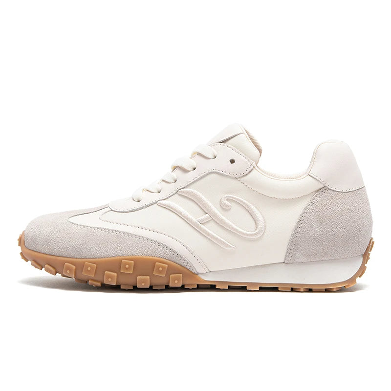 Women's casual shoes spring and summer running net non-slip wear-resistant oxfords bottom lace-up casual sneakers balance shoes