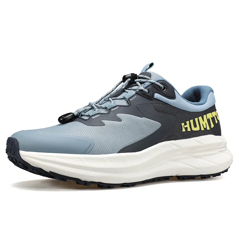 HUMTTO Casual Running Shoes Cushioning Men's Sports Shoes Black Sneakers for Men Breathable Luxury Designer Gym Trainers Man