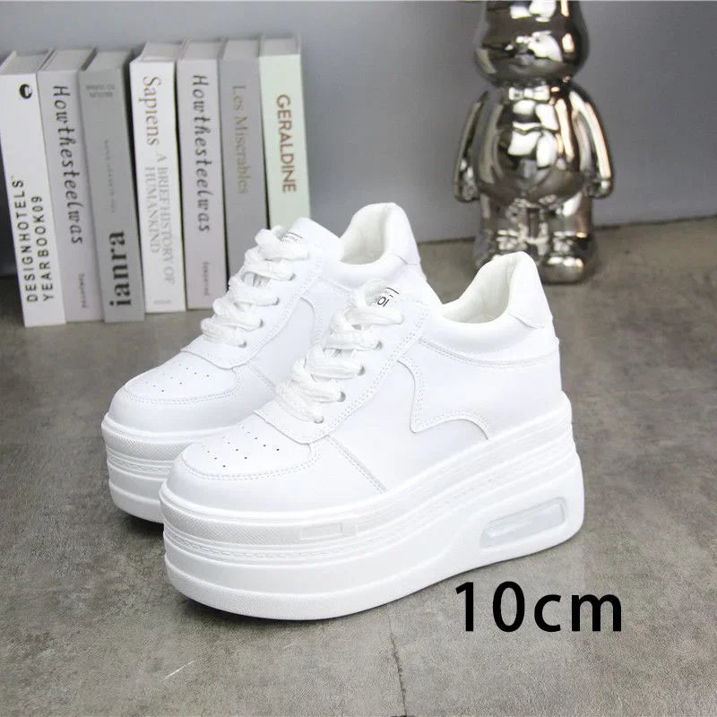 Fujin 8cm 10cm 12cm Synthetic Genuine Plush Platform Wedge Leather Autumn Spring Winter Boot Ankle 2024  Women High Brand Shoes