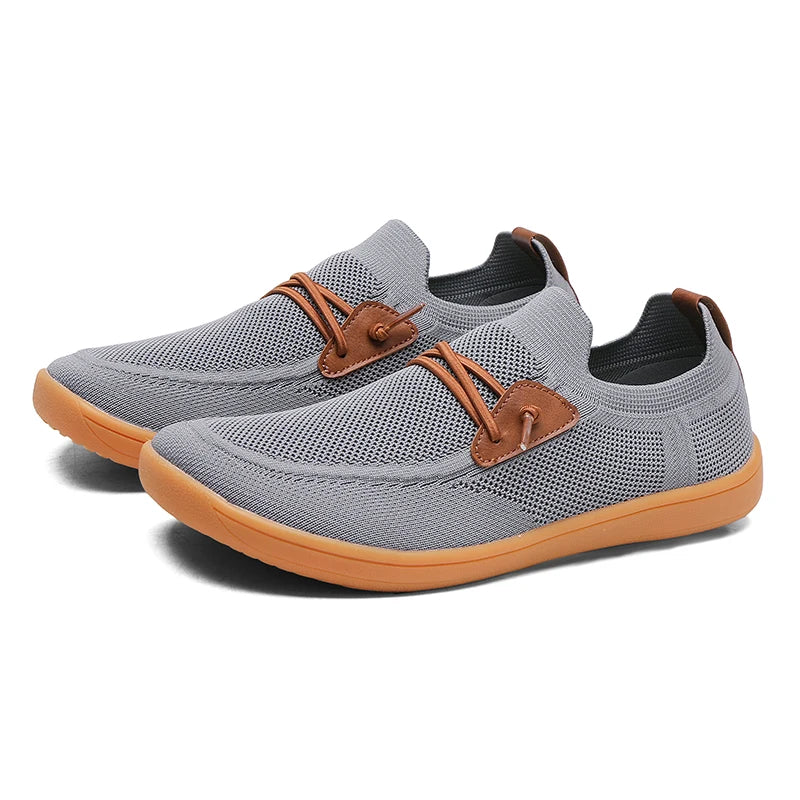 Plus Big Size 51 52 53 54 Wide Box Barefoot Shoes Men Minimalist Zero Drop Breathable Mesh Shoes Outdoor Trail Running Walking