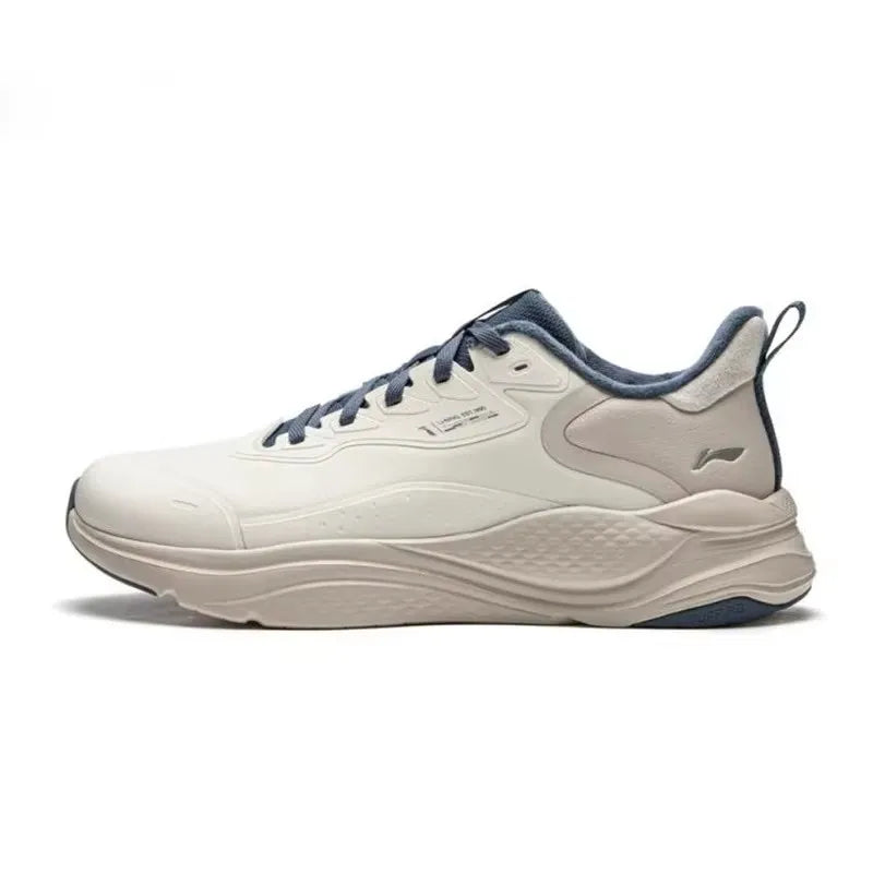Li-Ning Men LN FLOW Running Jogger Shoes TUFF RB Cushion Comfortable Breathable LiNing Leisure Sports Sneakers AGLU089