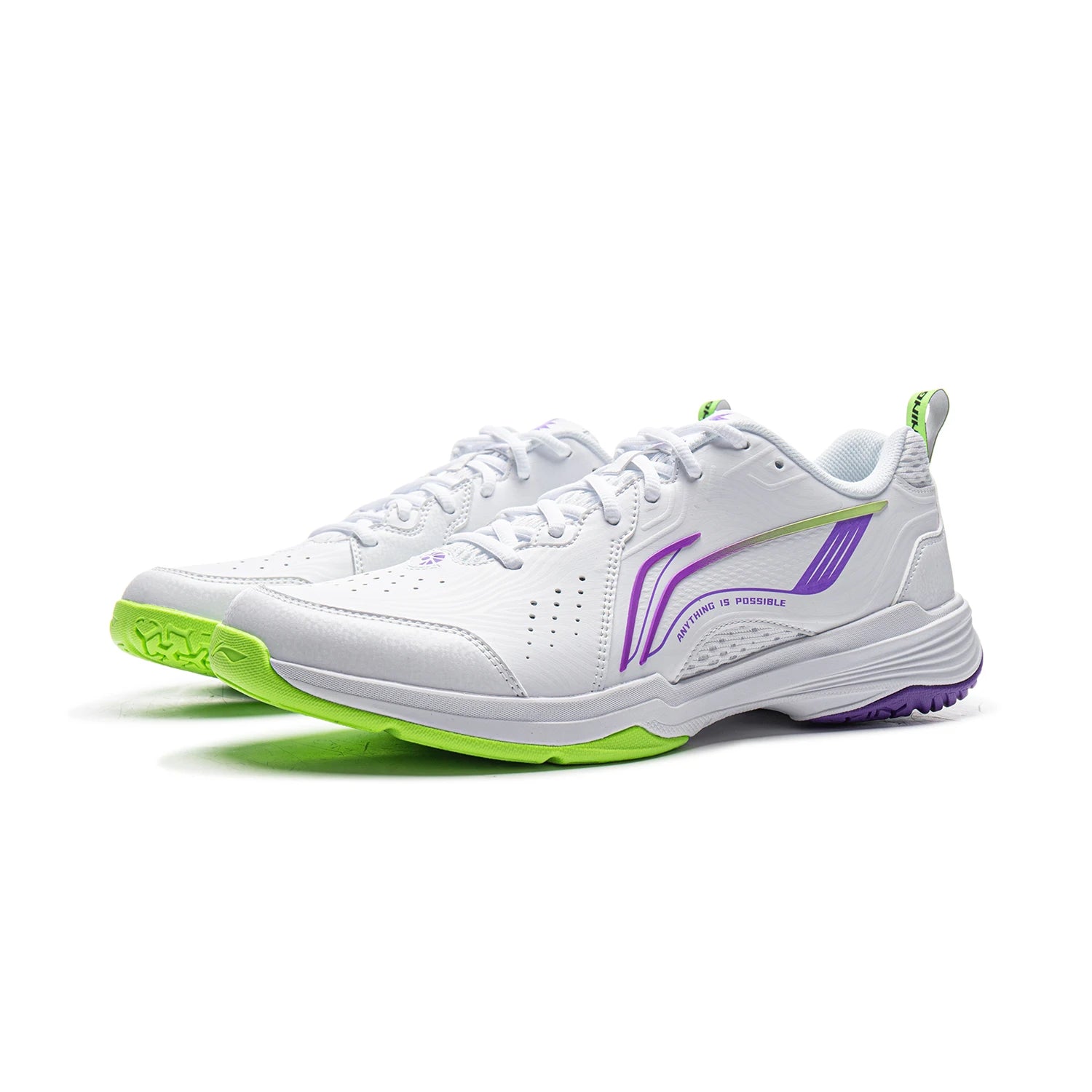 Li-Ning Unisex ALMIGHTY V 2.0 Badminton Shoes NON-MARKING Cushion LiNing Wearable Anti-Slippery Sneakers AYTU001