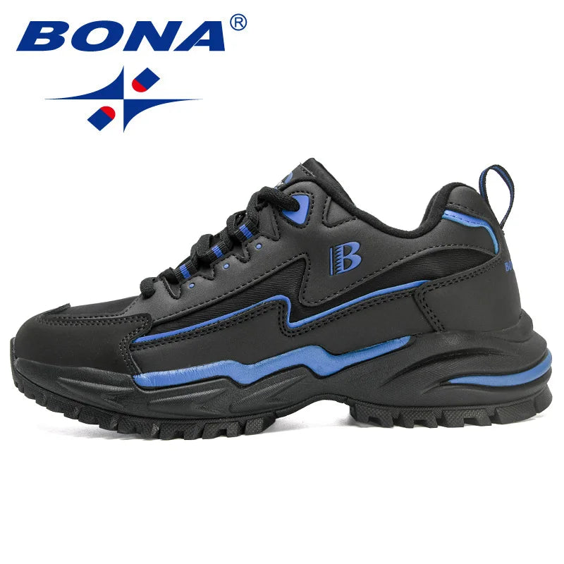 BONA 2022 New Designers Fashion Casual Running Shoes Women Breathable Walking Shoes Ladies Comfortable Sports Shoes Tennis Shoes