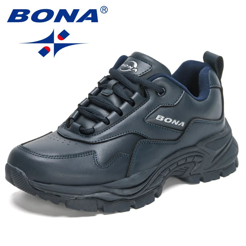 BONA New Designers Running Shoes Casual Fashion Sport Shoes Women Summer Breathable Luxury Brand Sneakers Ladies Footwear