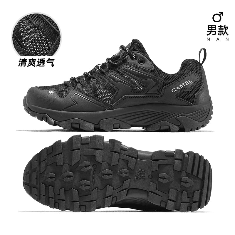 GOLDEN CAMEL Mesh Hiking Shoes Men Sneakers Non-slip Professional Trekking Shoes Outdoor Sports Shoes for Women 2023 Autumn New
