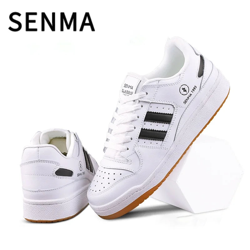 Chaussures SENMA pour hommes et femmes, légères et confortables, idéales pour le skateboard, le sport, la marche, le jogging et le tennis.