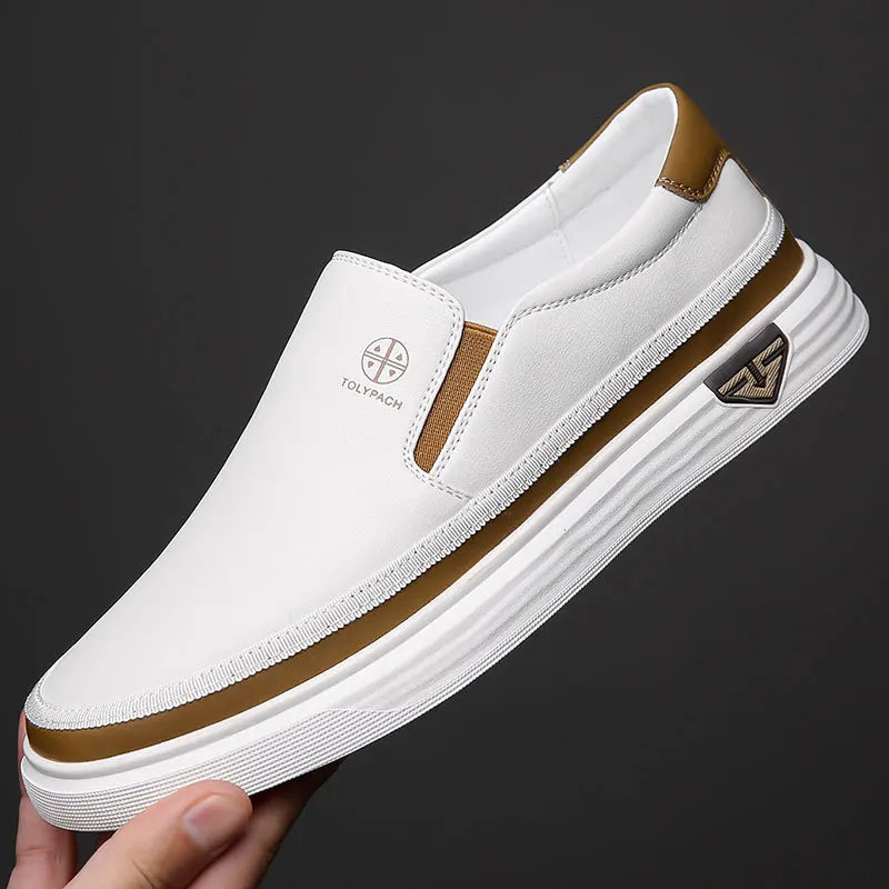 Genuine Leather Casual Sneakers 33