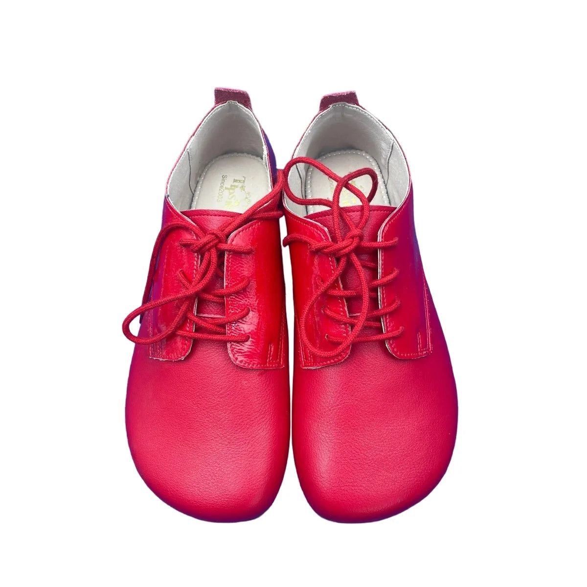 Tipsietoes 2025 Sprinng Autumn Barefoot Genuine Leather Women Sneaker With Zero Drop Flat Soft Sole Wider Toe Box Light Weight