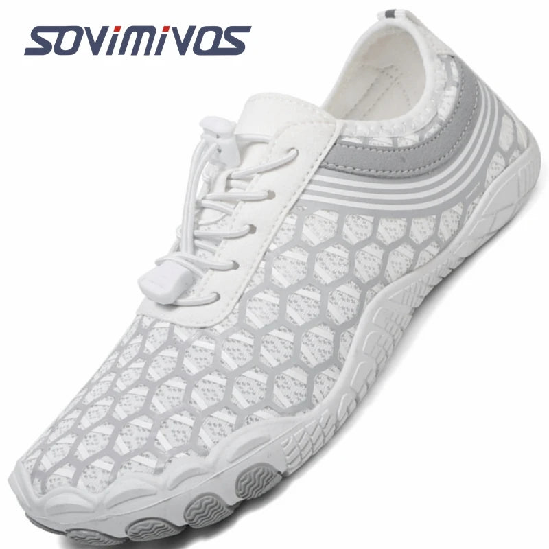 Pro - Healthier and Comfortable Feet with Barefoot Shoes, Lightweight Flexible Arch Support Wide Walking Shoes Unisex Aqua Shoes