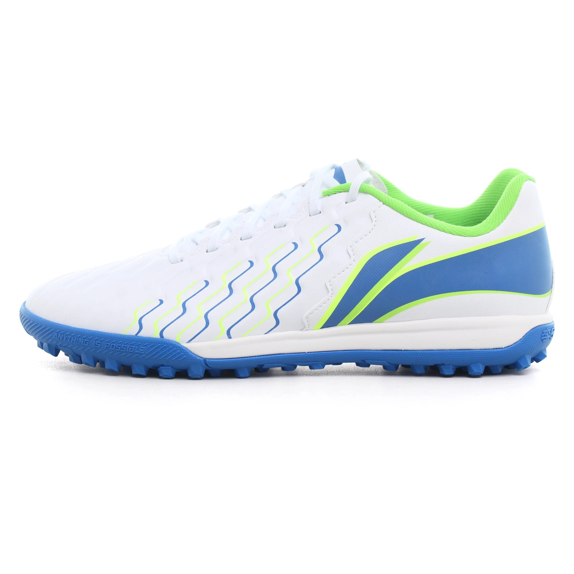 Li-Ning Men Soccer Shoes Cushion Sports Shoes Stable Support Anti-Slippery Wearable LiNing Comfortable Football Sneakers YSTU005