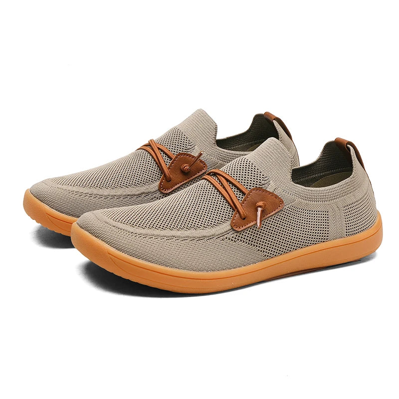 Plus Big Size 51 52 53 54 Wide Box Barefoot Shoes Men Minimalist Zero Drop Breathable Mesh Shoes Outdoor Trail Running Walking