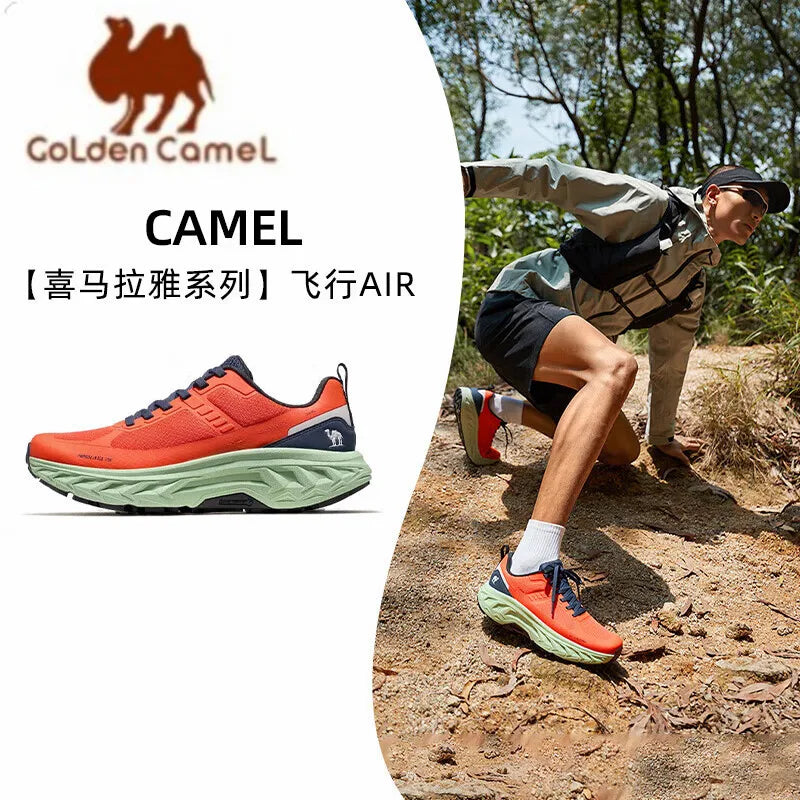 GOLDEN CAMEL Cross-country Running Shoes Men Women Outdoor AIR Non-slip Sports Shoes Breathable Mountain Hiking Shoes for Men