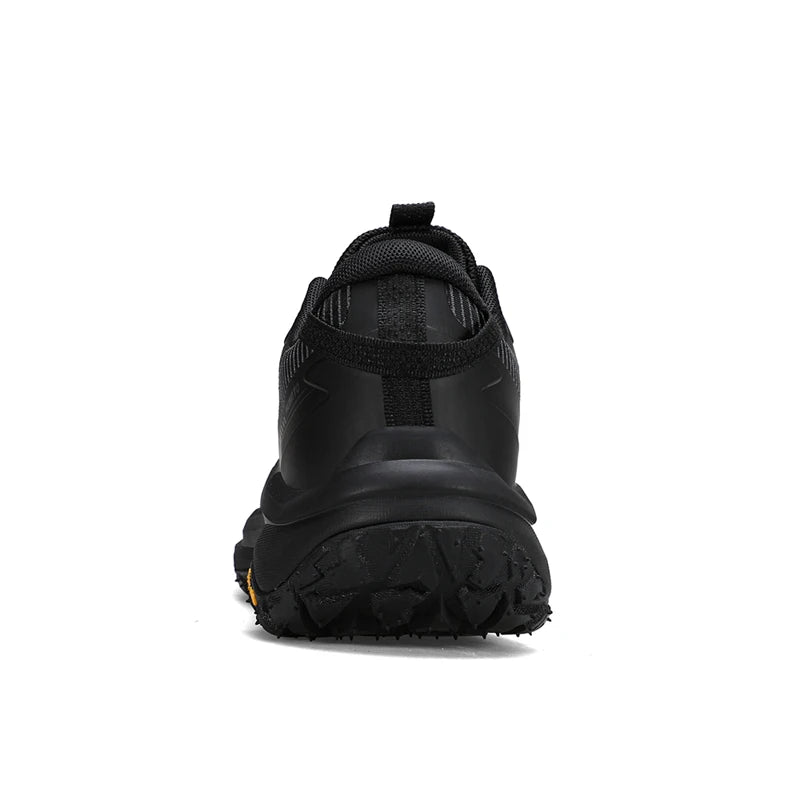 HUMTTO Chaussures de randonnée respirantes pour hommes, chaussures de sport d'extérieur antidérapantes pour hommes, baskets de marche de sécurité en cuir pour hommes
