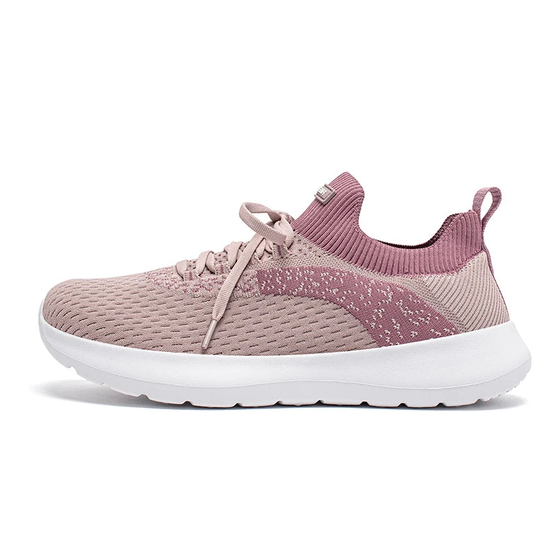 HOBIBEAR Wide Toe Running Shoes Men Woman Comfortable Travel Sneakers Breathable Lace-Up Non Slip Walking Shoes
