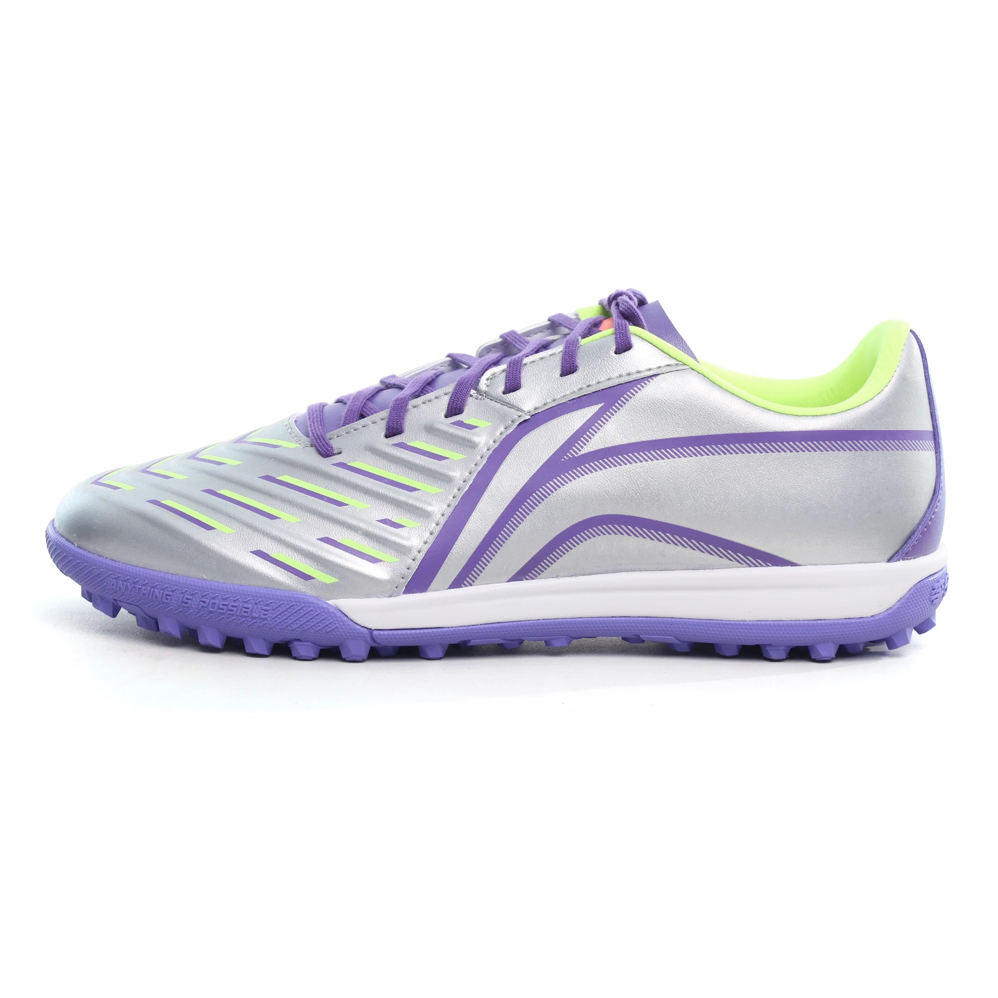 Li-Ning Men Football Soccer Shoes Turf Ground Wearable Anti-Slip Sport Shoes LINING Footwear Comfortable Sneakers YSTT031