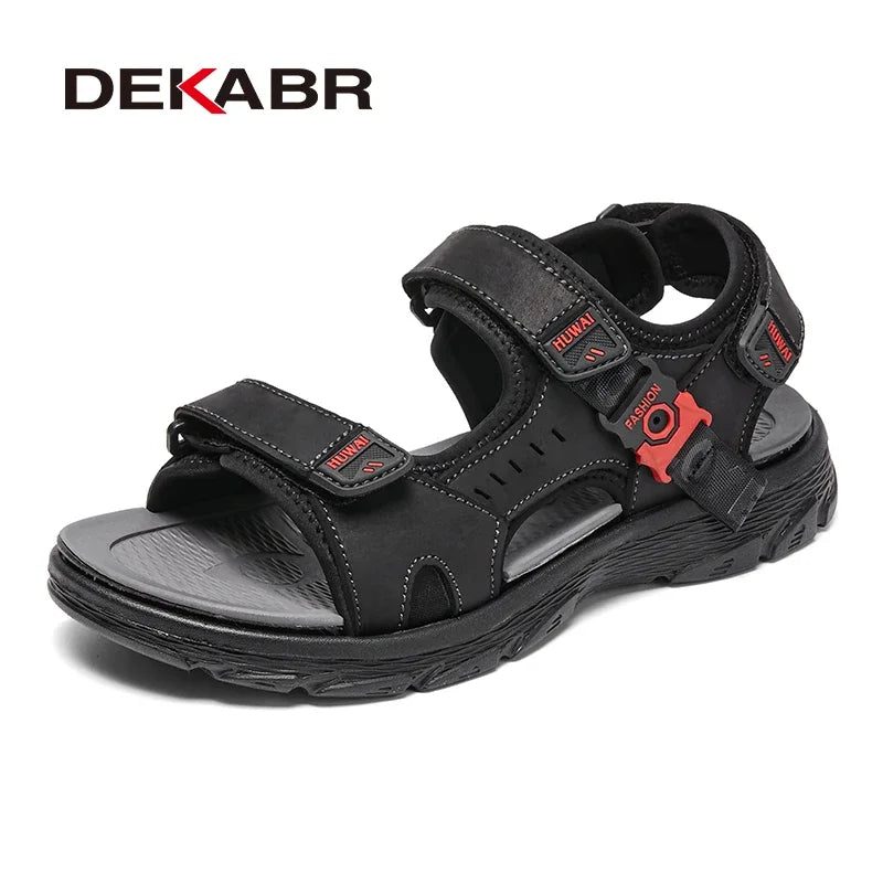 DEKABR Hot Sale Classic Comfortable Fashion Man Beach Sandals Summer Men's Outdoor Shoes Roman Soft Casual Sandals For Men