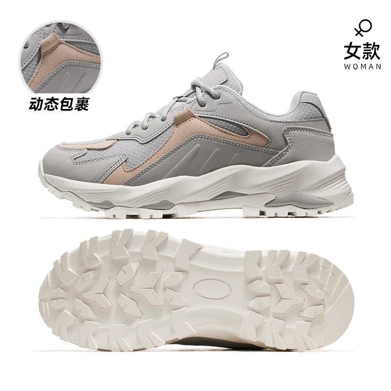 GOLDEN CAMEL Outdoor Hiking Shoes Women and Men Anti-slip Wear-resistant Breathable Sports Trekking Shoes for Men Autumn New