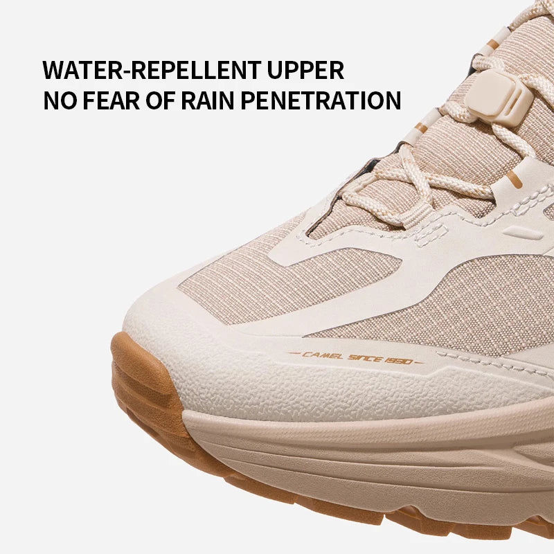 GOLDEN CAMEL Hiking Shoes Men and Women Sneakers Anti-slip Shock Absorption Grip Trekking Shoes for Men Lightweight Comfortable