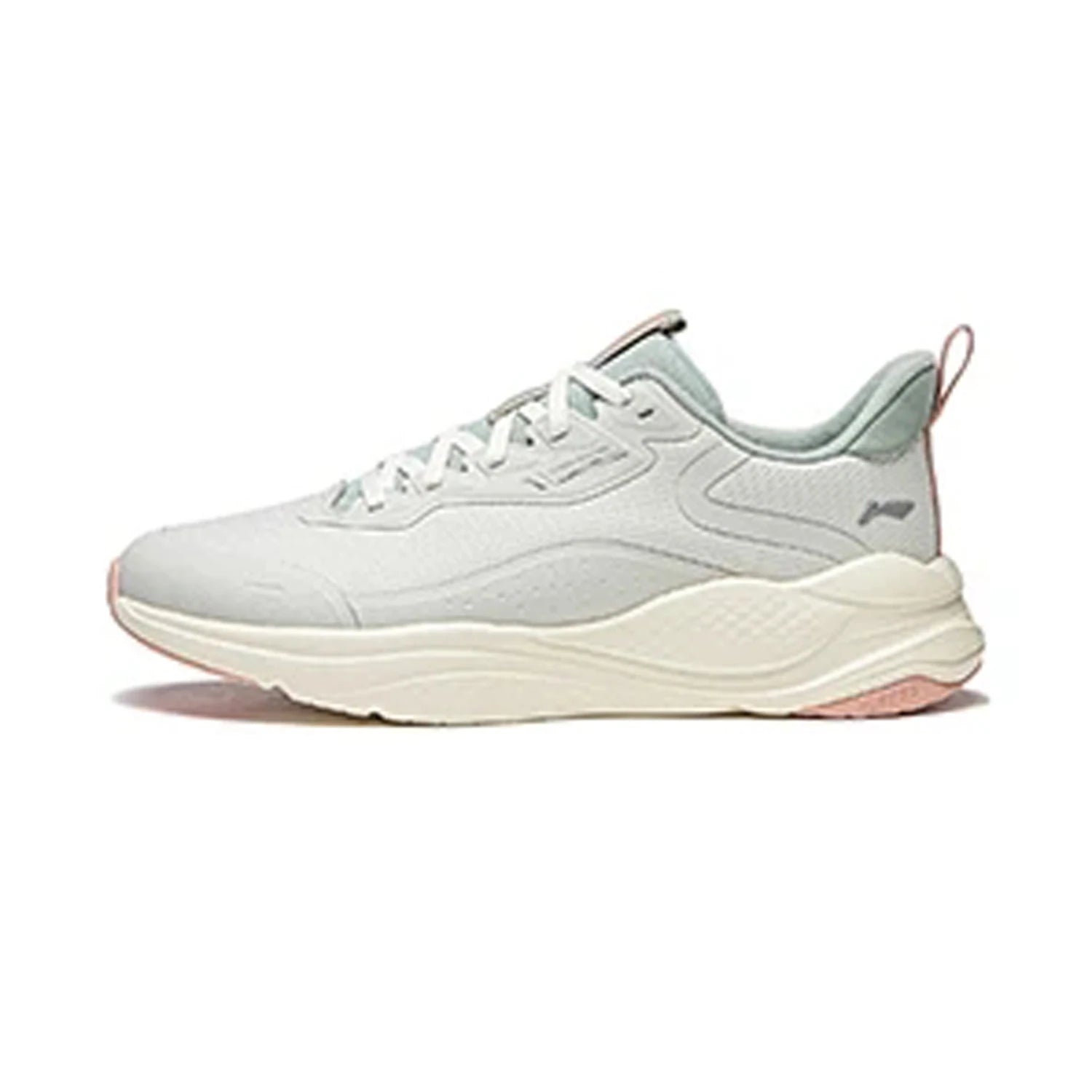Li-Ning Women LN FLOW Running Jogger Shoes TUFF RB Cushion Comfortable Breathable LiNing Leisure Sports Sneakers AGLU090