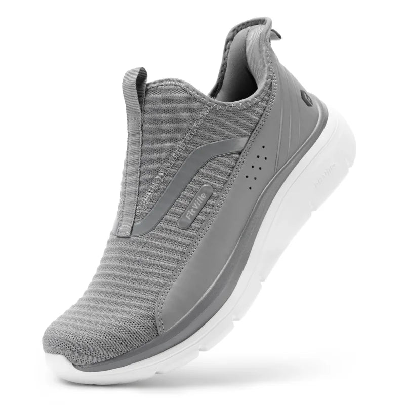 Fitville Wide Men'S Sport Shoes Fitness Walking Shoes Lightweight Breathable For Outdoor Casual Sports Running Shoes Sneaker