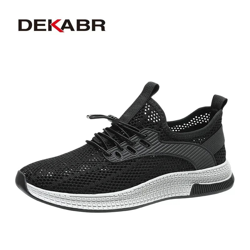 DEKABR Summer Mesh Men Shoes Lightweight Sneakers Men Fashion Casual Walking Shoes Breathable Mens Loafers Zapatillas Hombre
