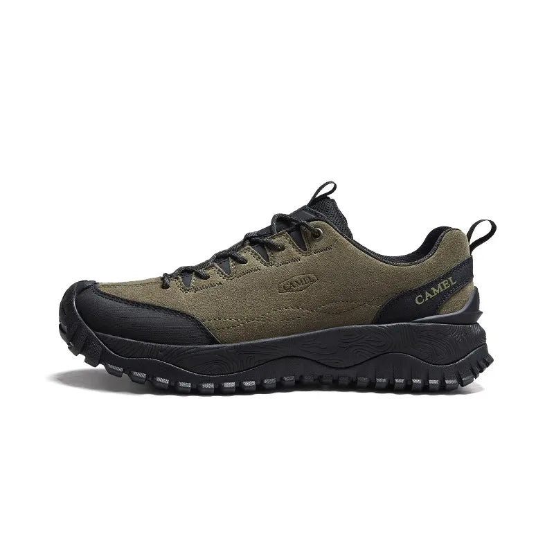 GOLDEN CAMEL Men's Hiking Shoes Anti-slip Urban Outdoor Mountaineering Shoes Comfortable Low-top Sport Casual Shoes for Men 2025