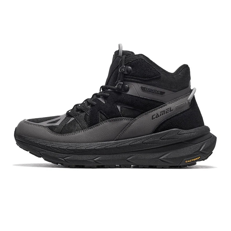 GOLDEN CAMEL Sports Shoes Men Women Hiking Boots Non-slip Wear-resistant Waterproof Height-increasing Climbing Trekking Shoes